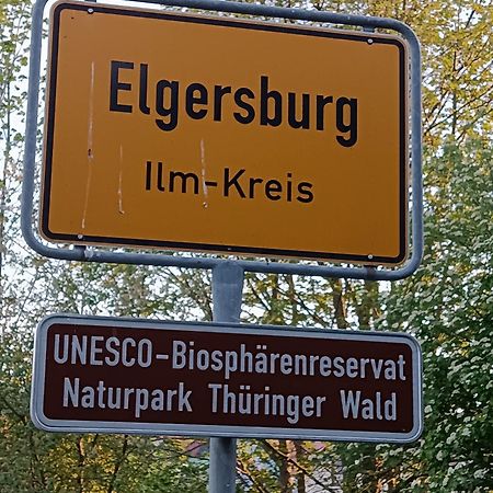 Ferienwohnung Hey Elgersburg Bagian luar foto