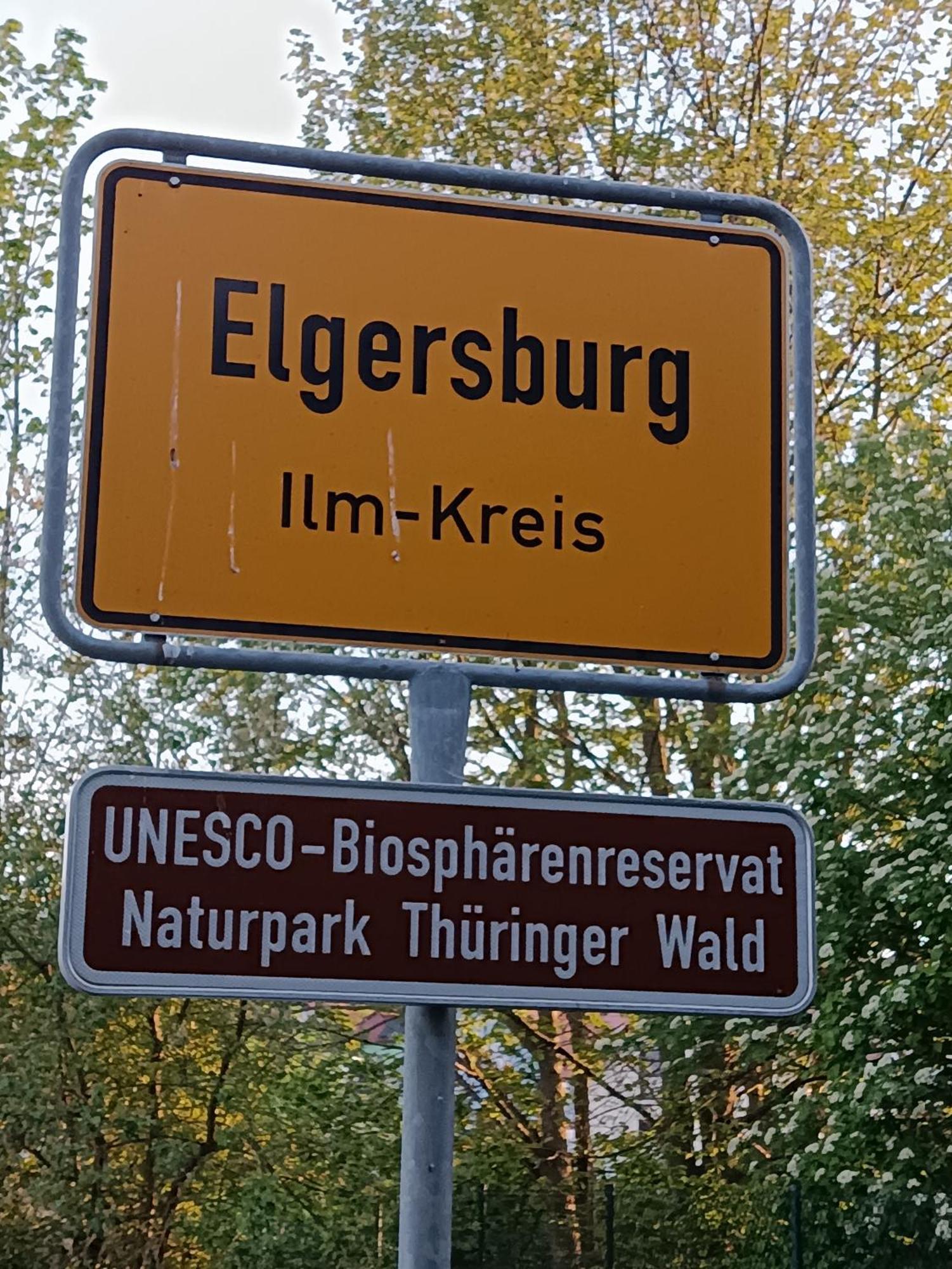 Ferienwohnung Hey Elgersburg Bagian luar foto
